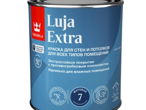 краска экстремально стойкая TIKKURILA LUJA EXTRA 0,9 л матовая база A белая