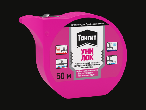 Трубная герметизация ТАНГИТ Уни-Лок нить шоу-бокс 50 м