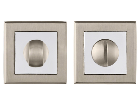 Ручка поворотная PUNTO BK6.K.QL52 (BK6 QL) SN/CP-3 матовый никель/хром