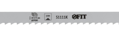 Полотно сабельной пилы FIT S1111K L225*200*8,5 мм по дереву разведенный фрезерованный зуб 1 шт 41063