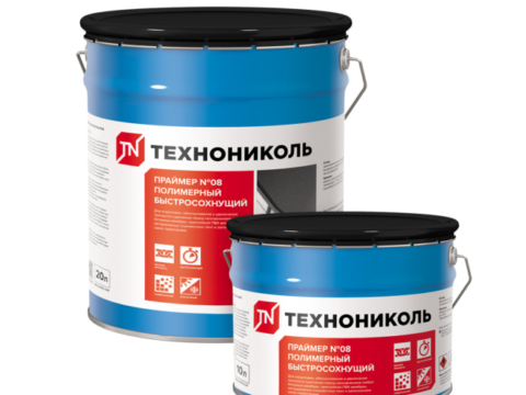 Праймер ТЕХНОНИКОЛЬ №08 20 л полимерный быстросохнущий (15 мин)
