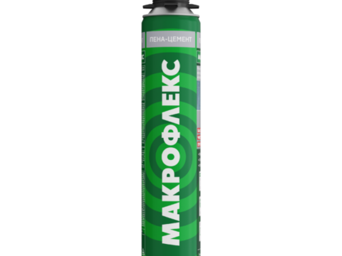 Пена-цемент МАКРОФЛЕКС PRO 850 мл