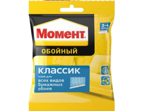 Клей обойный МОМЕНТ Классик Обойный клей 100 г