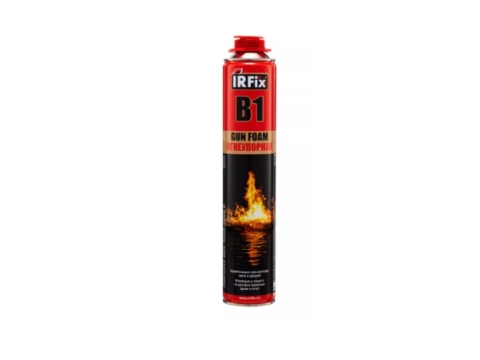 Пена монтажная огнестойкая IRFIX B1 0,8 л пистолетная