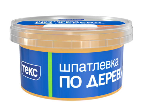 Шпатлевка по дереву ТЕКС ПРОФИ 0,25 кг влагостойкая для наружных и внутренних работ сосна