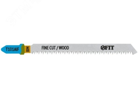Пилка FIT  T101BR  L 100*77*1,8 мм EU- хвостовик по дереву 1 шт биметалл 40900