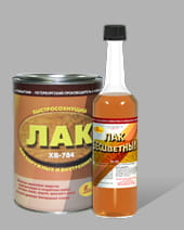 Лак ХВ-784 НОВБЫТХИМ 1 л бесцветный