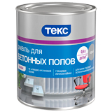 Эмаль для бетонных полов ТЕКС ПРОФИ 9 л глянцевая красно-коричневая