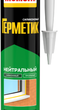 Герметик МОМЕНТ Нейтральный прозрачный 280 мл