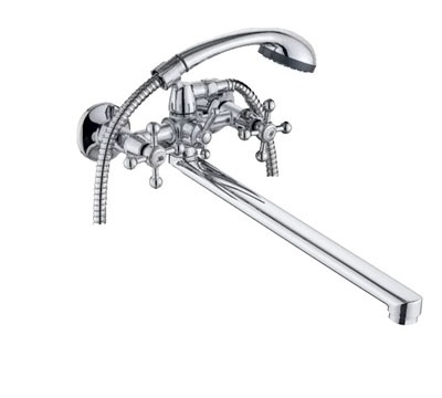 Смеситель для ванны  Gota Rocio G123130 (2-е рукоятки) (длинный излив 30 см)