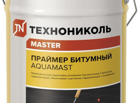 Праймер ТЕХНОНИКОЛЬ AquaMast битумный 10 л/8 кг
