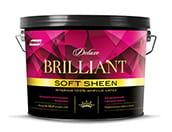 Краска интерьерная PARADE DELUXE Brilliant soft sheen 0,9 л полуматовая база A белая