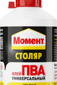 Клей МОМЕНТ Столяр ПВА Универсальный 750 г