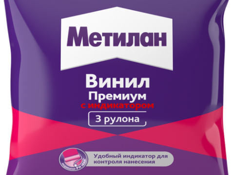 Клей обойный МЕТИЛАН Винил Премиум с индикатором 100 г