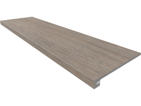 Комплект (Ступень Estima Kraft Wood (KW) 02 (33*120) структур. (прямоугол. бортик) без насечек+ подступенок (14,5*120))