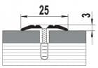 Порог стыкоперекрывающий ПС 01.900.095 дуб венге