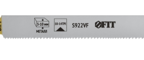 Полотно сабельной пилы FIT S922VF  L150*125*1,8 мм универсал волнистый фрезерованный зуб 1 шт 41075