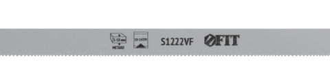 Полотно сабельной пилы FIT S1222VF  L300*275*1,8 мм универсал волнистый фрезерованный зуб 1 шт 41077
