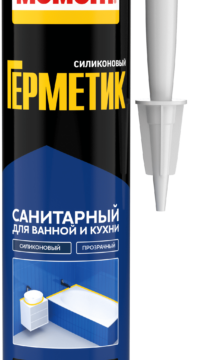 Герметик МОМЕНТ Для ванной и кухни белый 280 мл