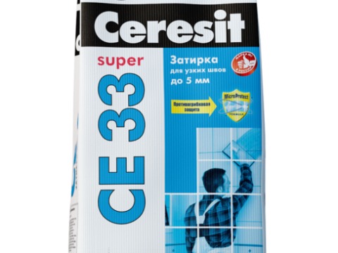 Затирка для швов Церезит CE 33 2 кг Super темно-синий №88