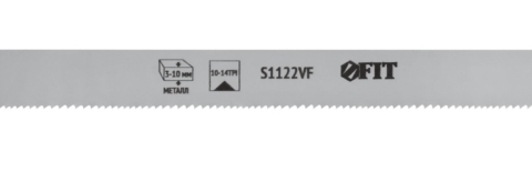 Полотно сабельной пилы FIT S1122VF  L225*200*1,8 мм универсал волнистый фрезерованный зуб 1 шт 41076