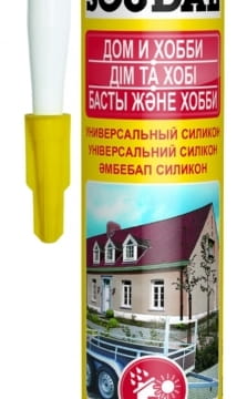 Герметик силиконовый универсальный SOUDAL 280 мл белый
