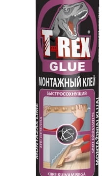 Клей монтажный SOUDAL T-Rex 380 г каучуковый на растворителе быстросохнущий бежевый