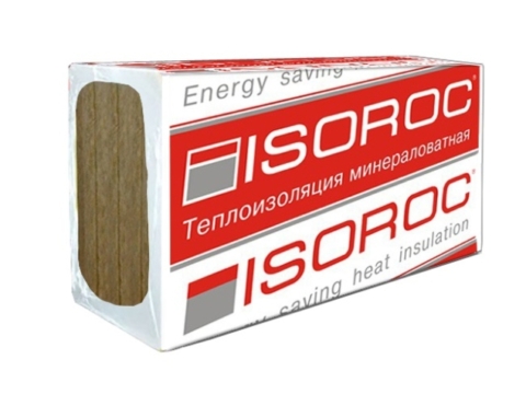 Теплоизоляция ISOROC  Изолайт-Л 50*600*1000 мм (4,8м2/0,24 м3/8 шт) 40 кг/м3