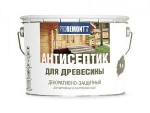 Антисептик для древесины PROREMONTT 0,8 л для наружных и внутренних работ сосна